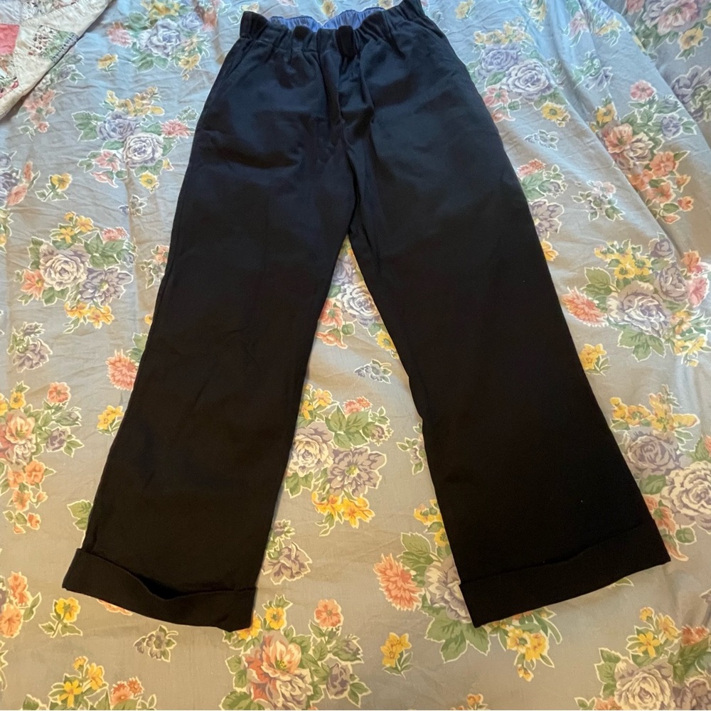 Falconeri cotton cuffed pants with elastic waistband